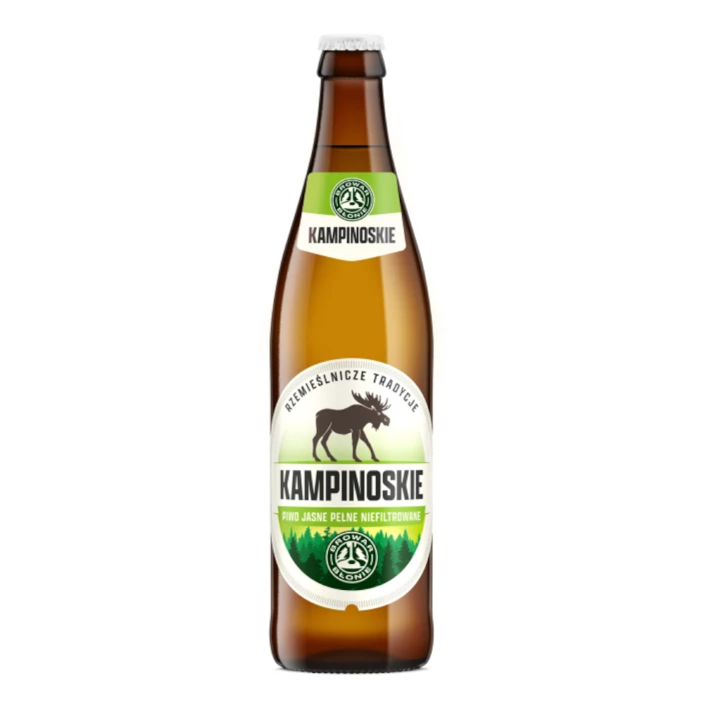 Piwo Błonie Kampinoskie Jasne 5% 500 ml