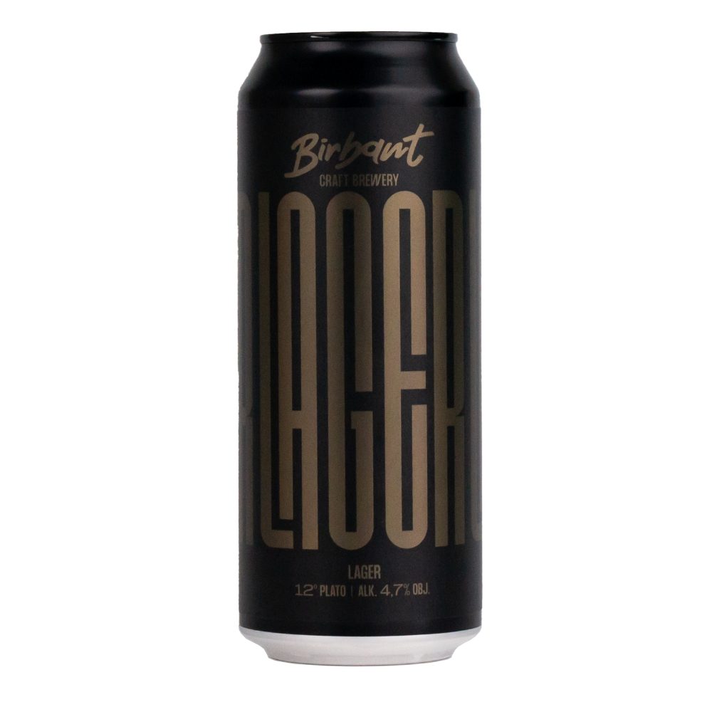 Piwo Birbant Lager 4,7% 500 ml Puszka