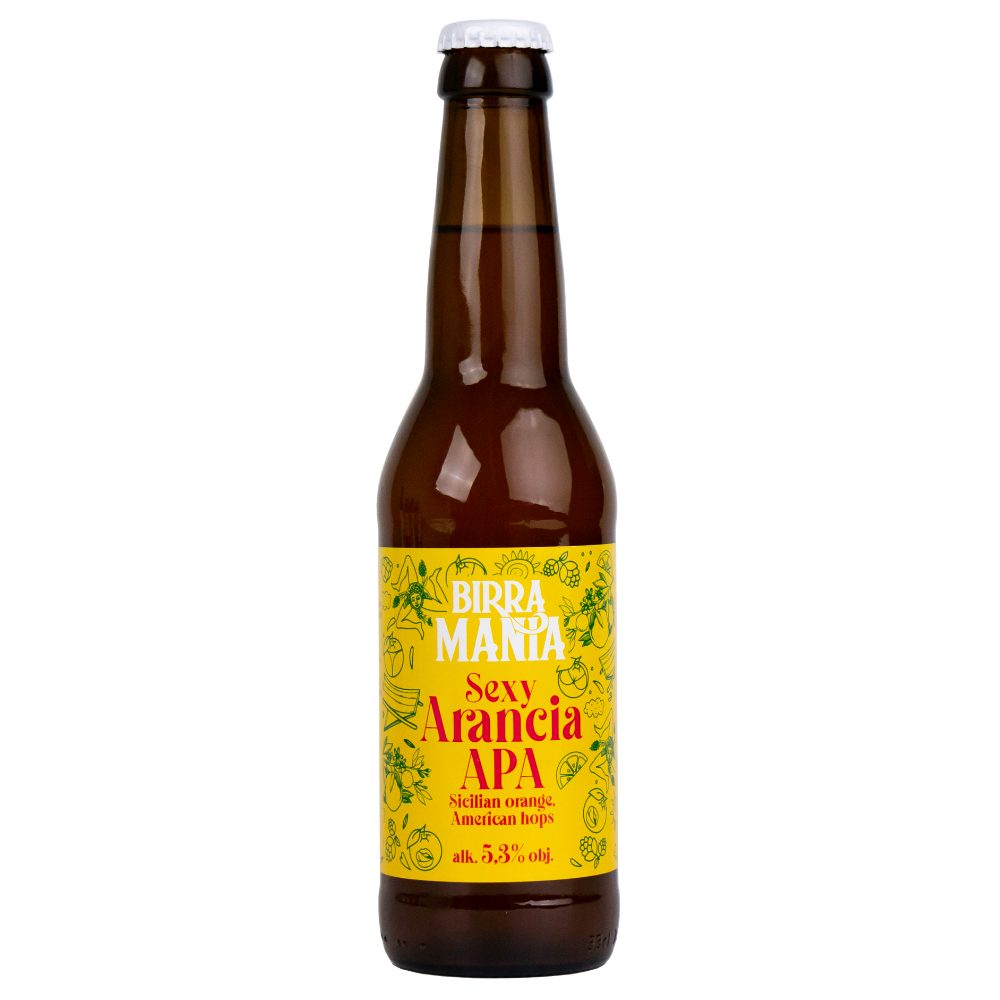 Piwo Birra Mania Sexy Arancia APA 4,7% 330 ml