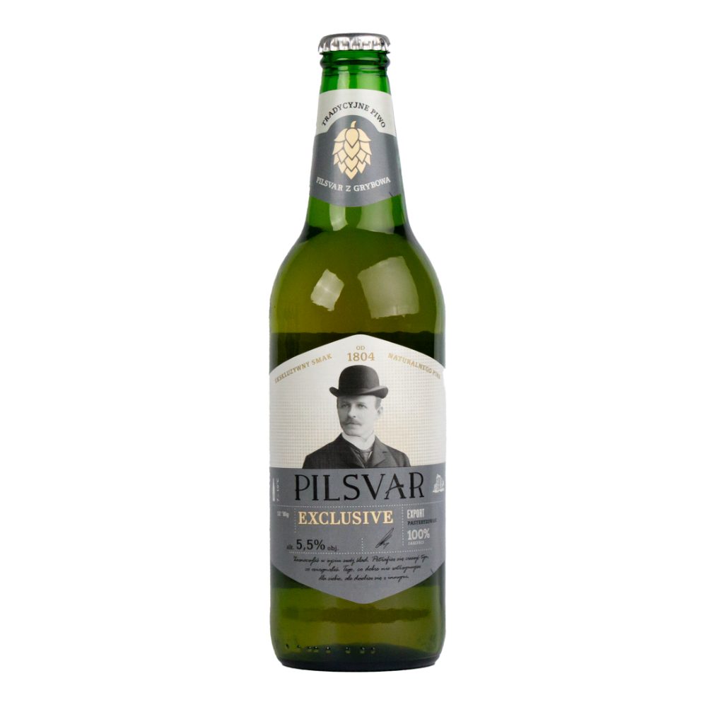 Piwo Grybów Pilsvar Exclusive 5,7% 500 ml