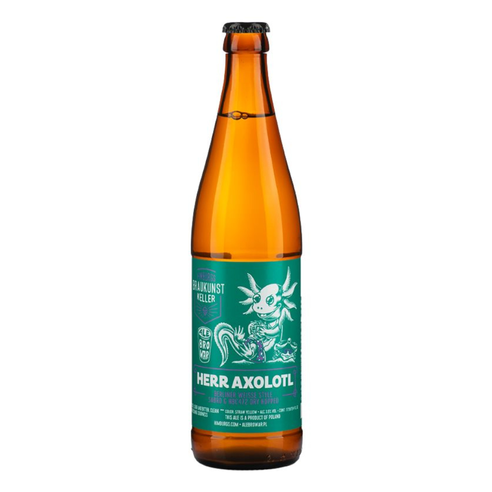 Piwo Alebrowar Herr Axolotl With Sabro & HBC472 Hops 3,5% 500 ml