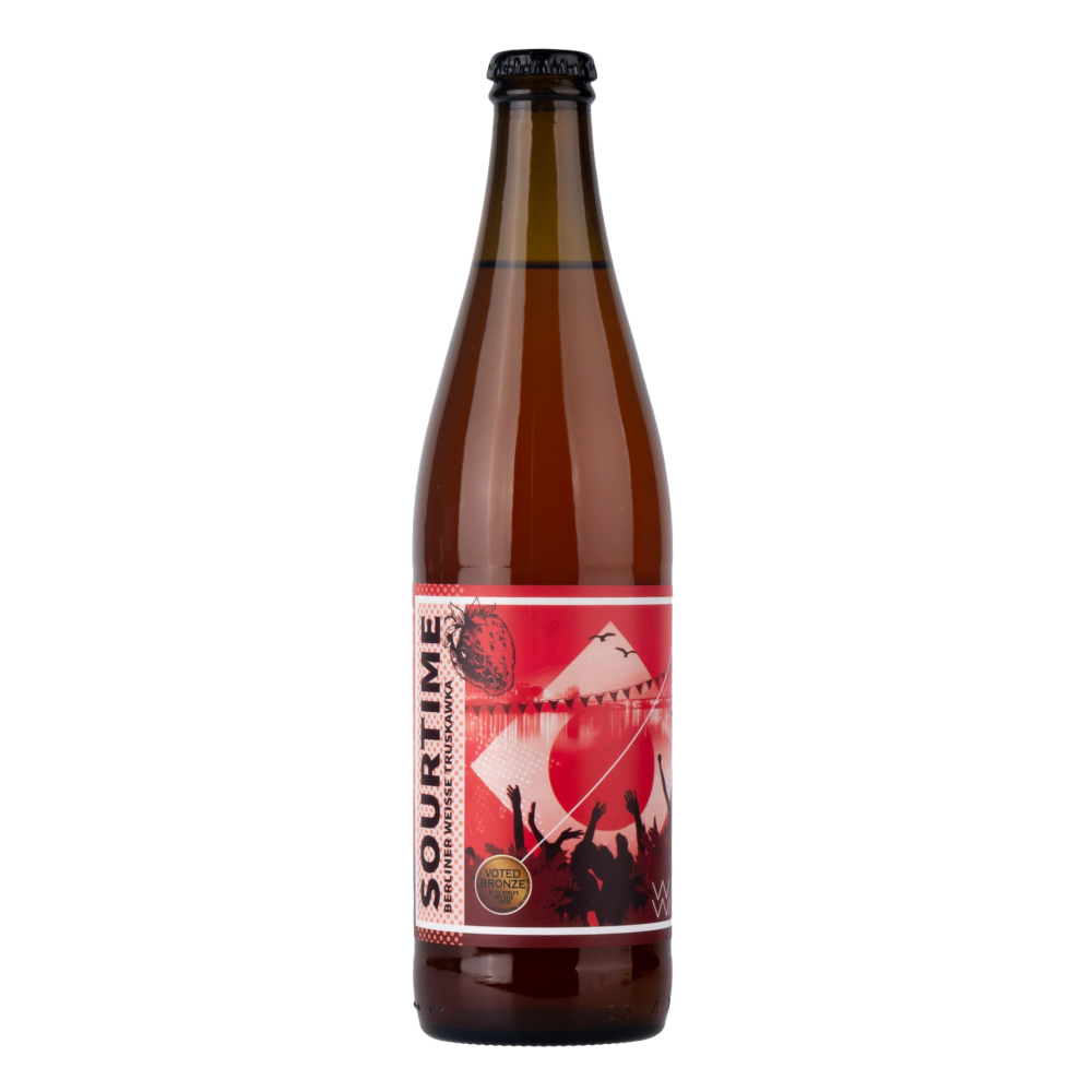 Piwo Maryensztadt Sourtime Berliner Weisse Truskawka 3,1% 500 ml