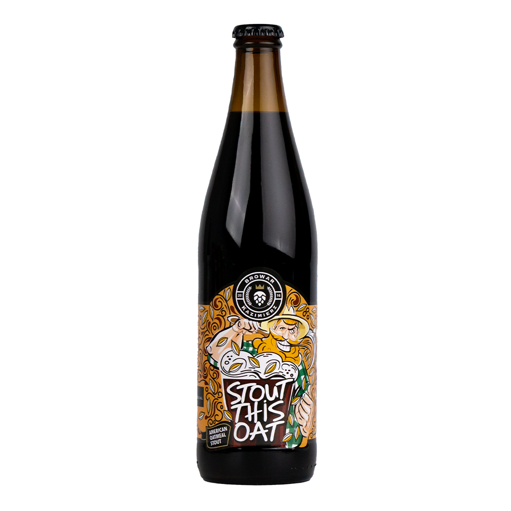 Piwo Kazimierz Stout This Oat 4,5% 500 ml