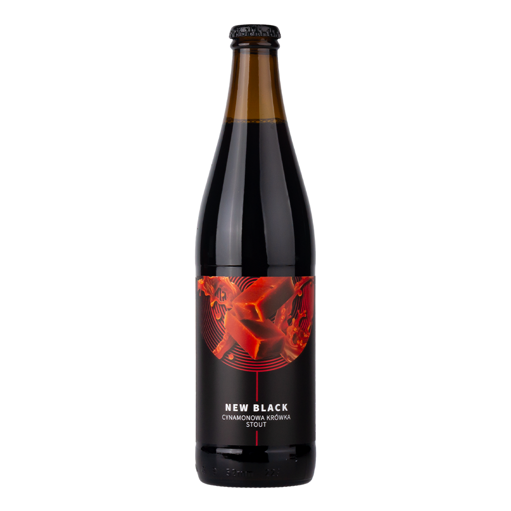 Piwo Maryensztadt New Black - Oat Stout Cynamonowa Krówka 6,5% 500 ml