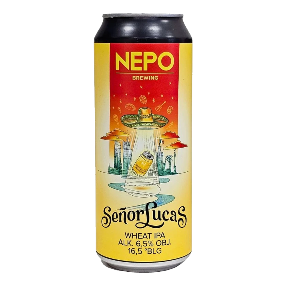 Piwo Nepo Senor Lucas 6,5% 500 ml puszka
