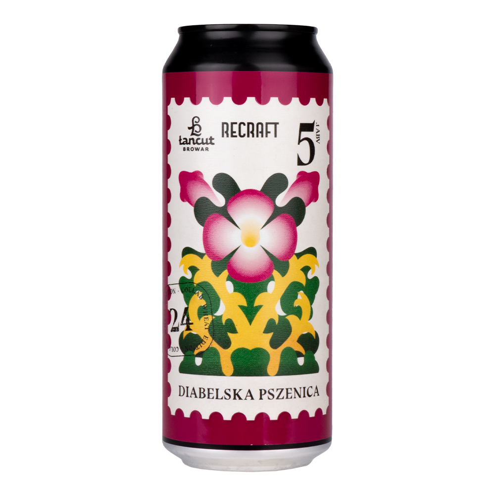 Piwo Recraft Diabelska Pszenica 5,1% 500 ml puszka