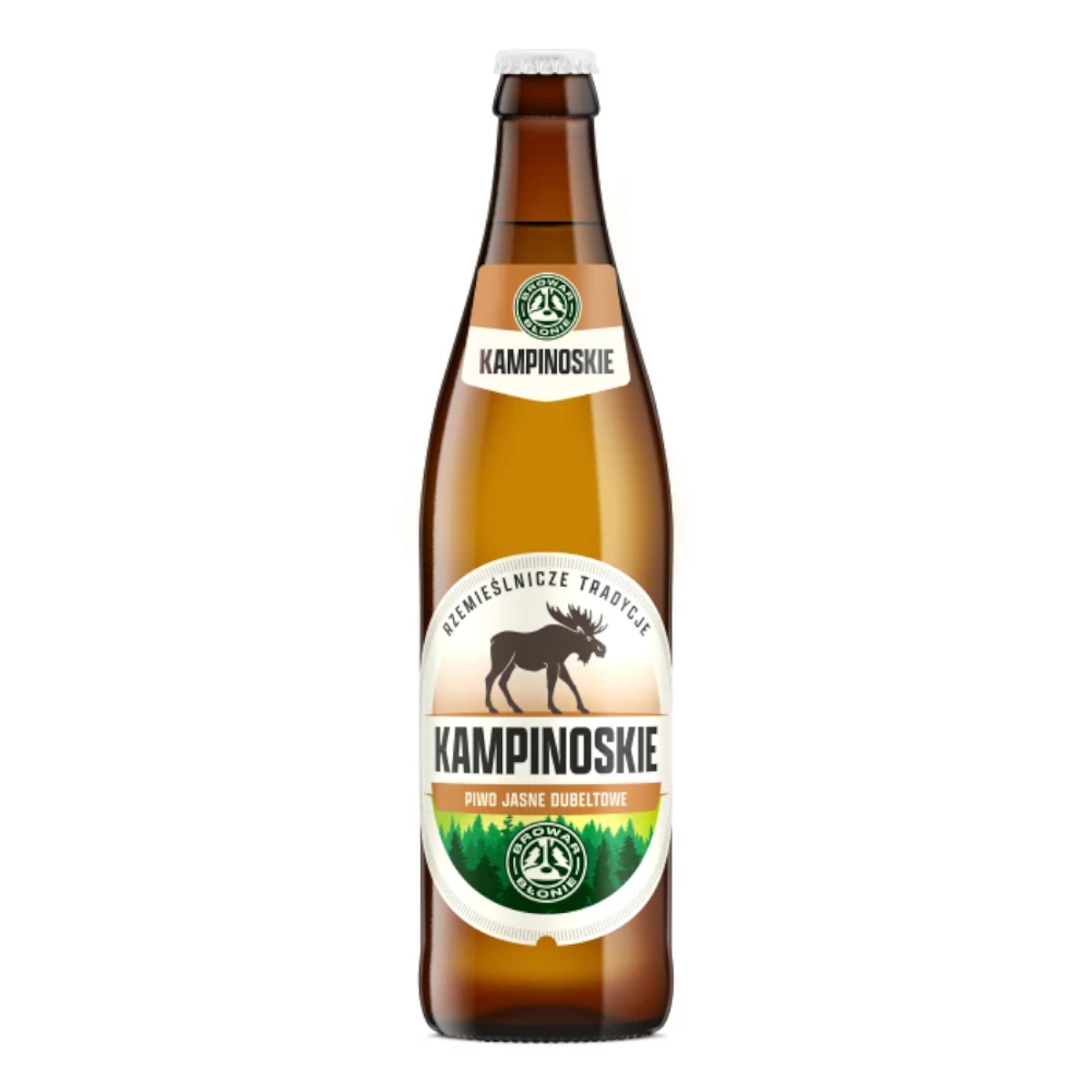 Piwo Błonie Kampinoskie Jasne dubeltowe 6% 500 ml