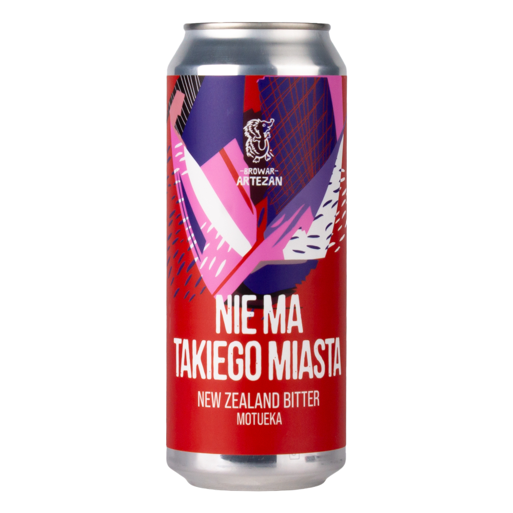 Piwo Artezan Nie Ma Takiego Miasta 4,8% 500 ml Puszka