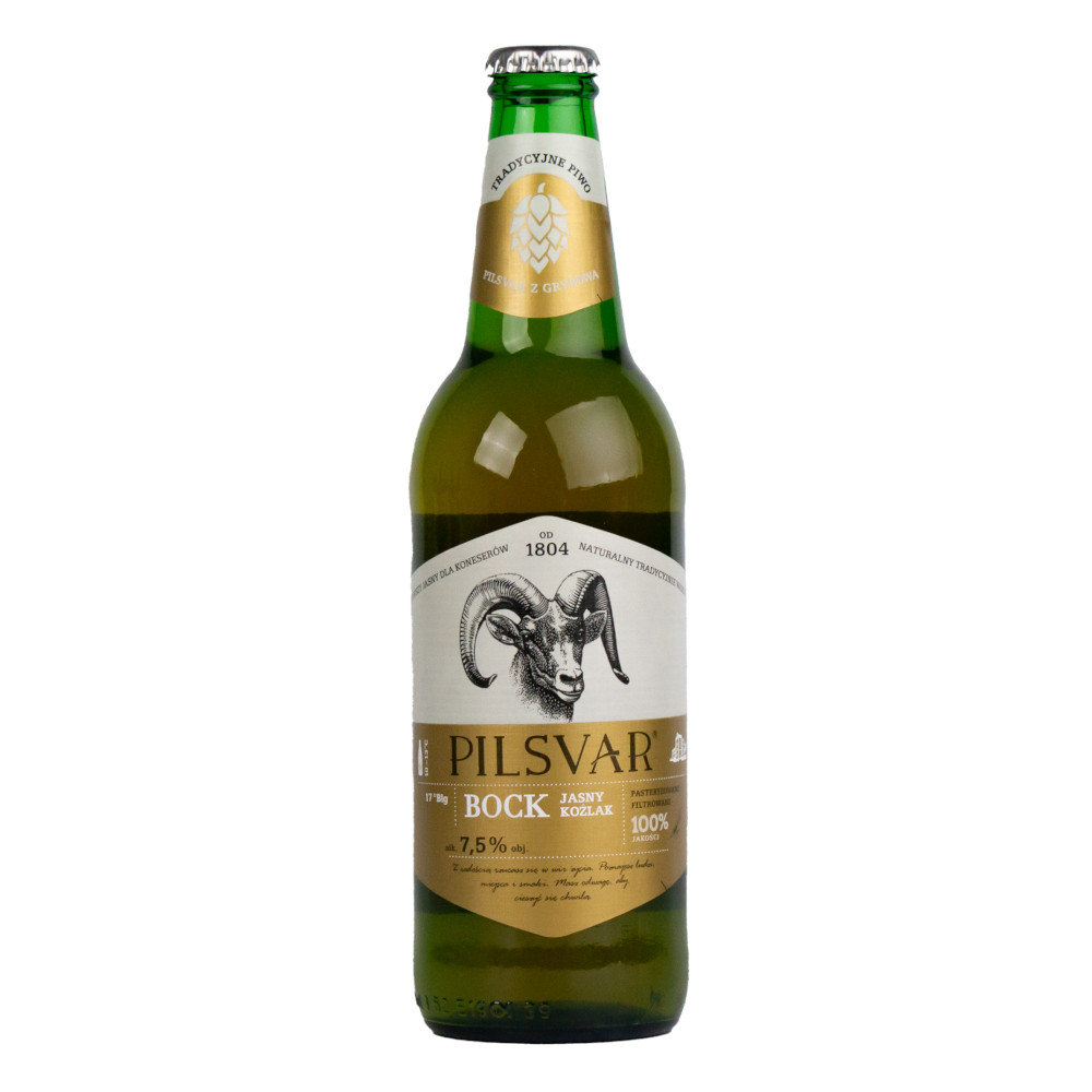 Piwo Grybów Pilsvar Bock 8,1% 500 ml
