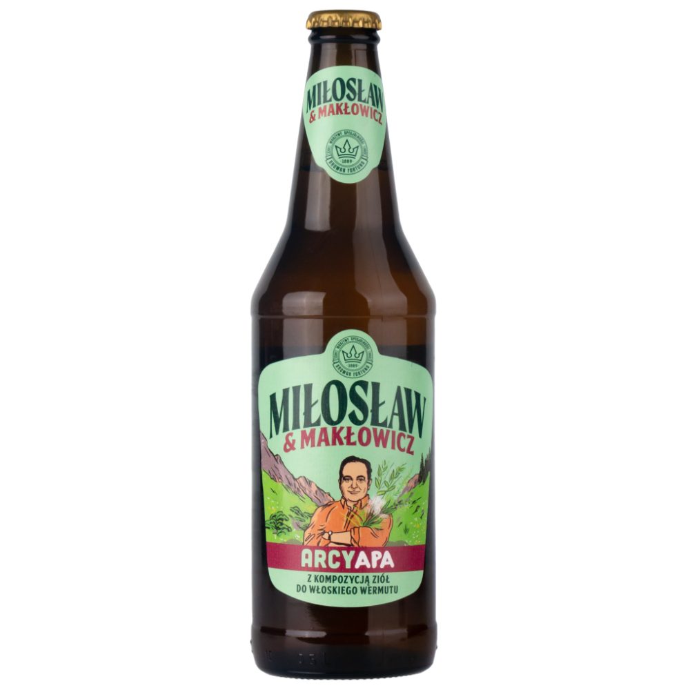 Piwo Miłosław & Makłowicz Arcy APA 4,2% 500 ml