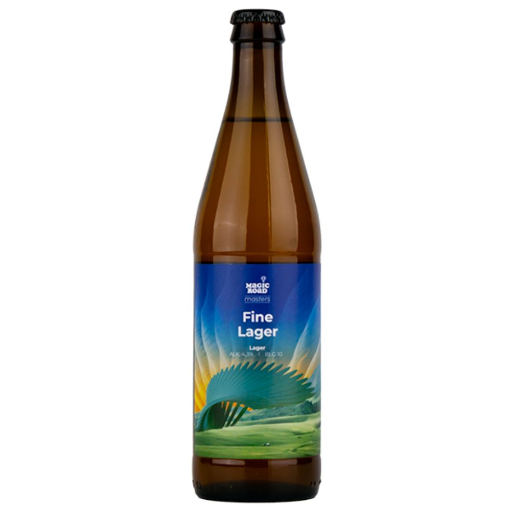 Piwo Magic Road Fine Lager 4,3% 500 ml