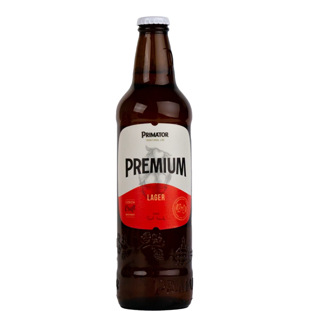 Piwo Primátor Premium Lager 12° 5% 500 ml