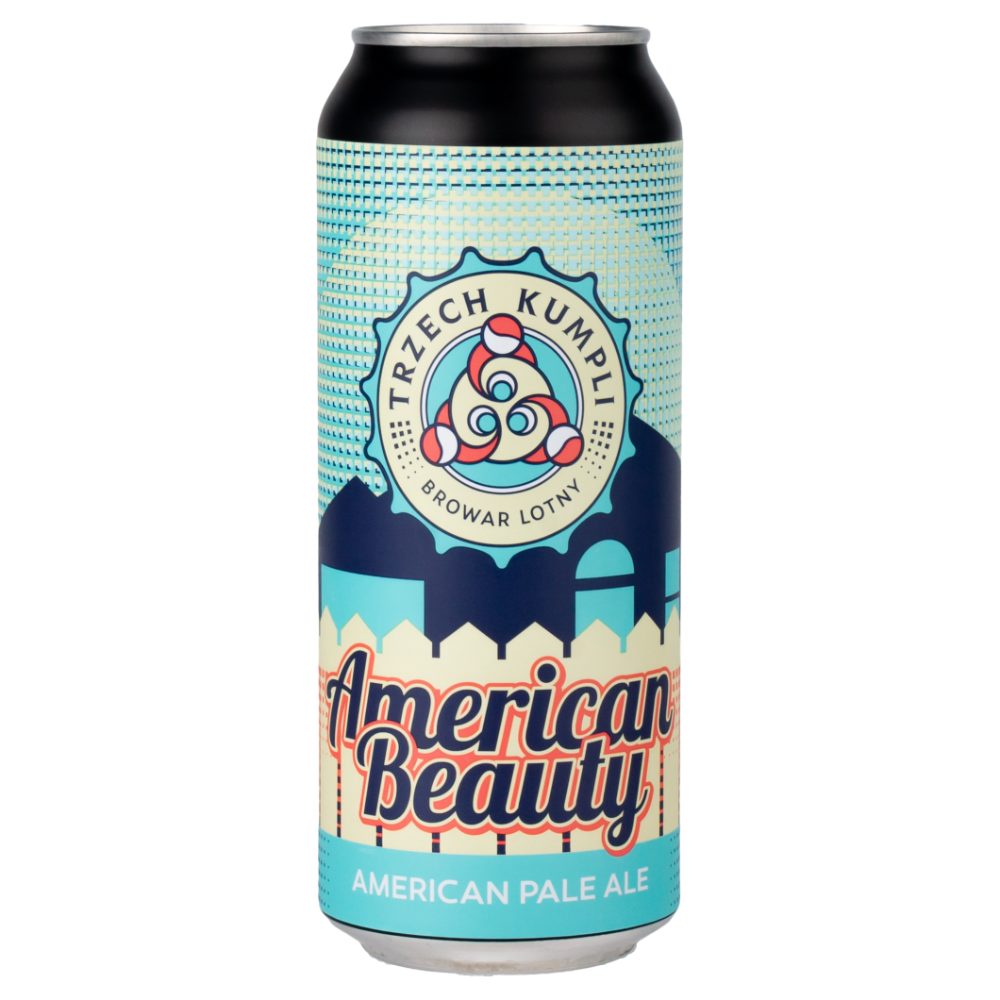Piwo Trzech Kumpli American Beauty 5% 500 ml Puszka