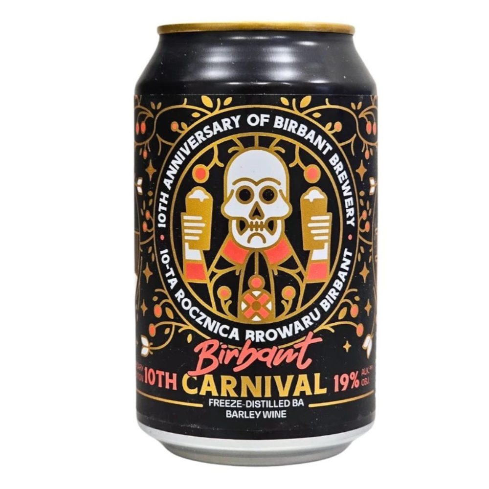 Piwo Birbant Carnival 19% 330 ml Puszka