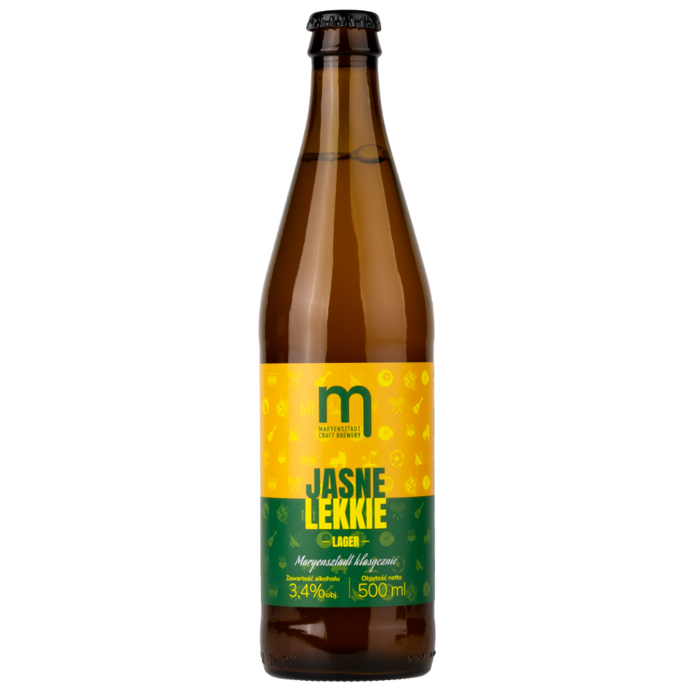 Piwo Maryensztadt Klasycznie Jasne Lekkie 3,4% 500 ml