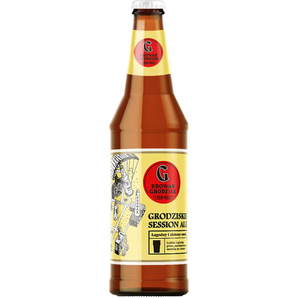 Piwo Grodziskie Session Ale 4,5% 500 ml