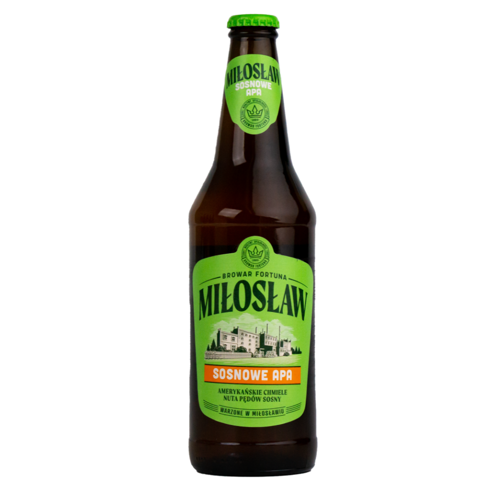 Piwo Miłosław Sosnowe APA 4,8% 500 ml