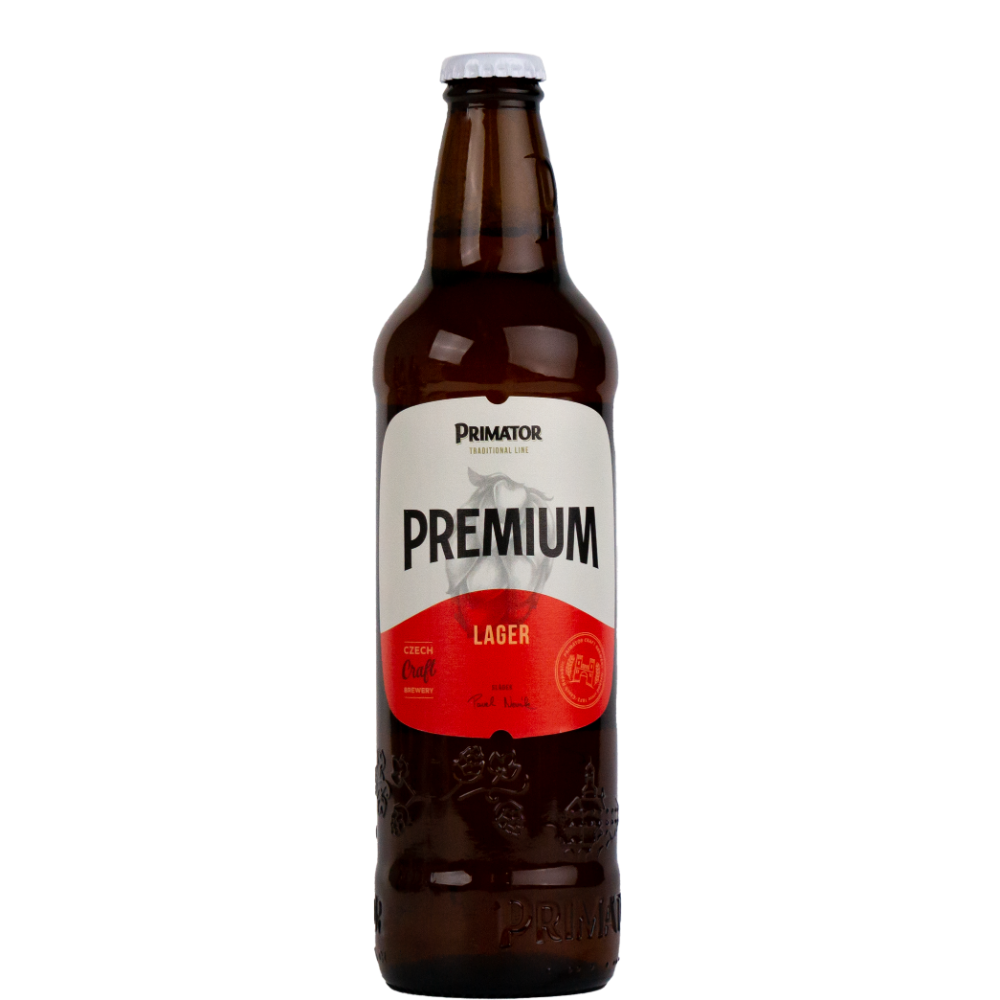 Piwo Primátor Premium Lager 12° 5% 500 ml