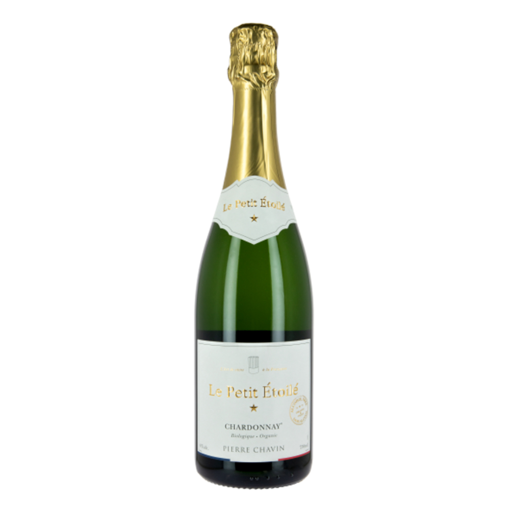 Wino Le Petit Chavin Sparkling Chardonnay 0% białe wytrawne 750 ml