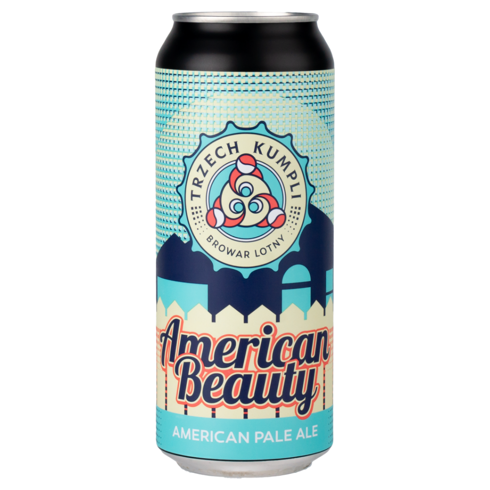 Piwo Trzech Kumpli American Beauty 5% 500 ml Puszka