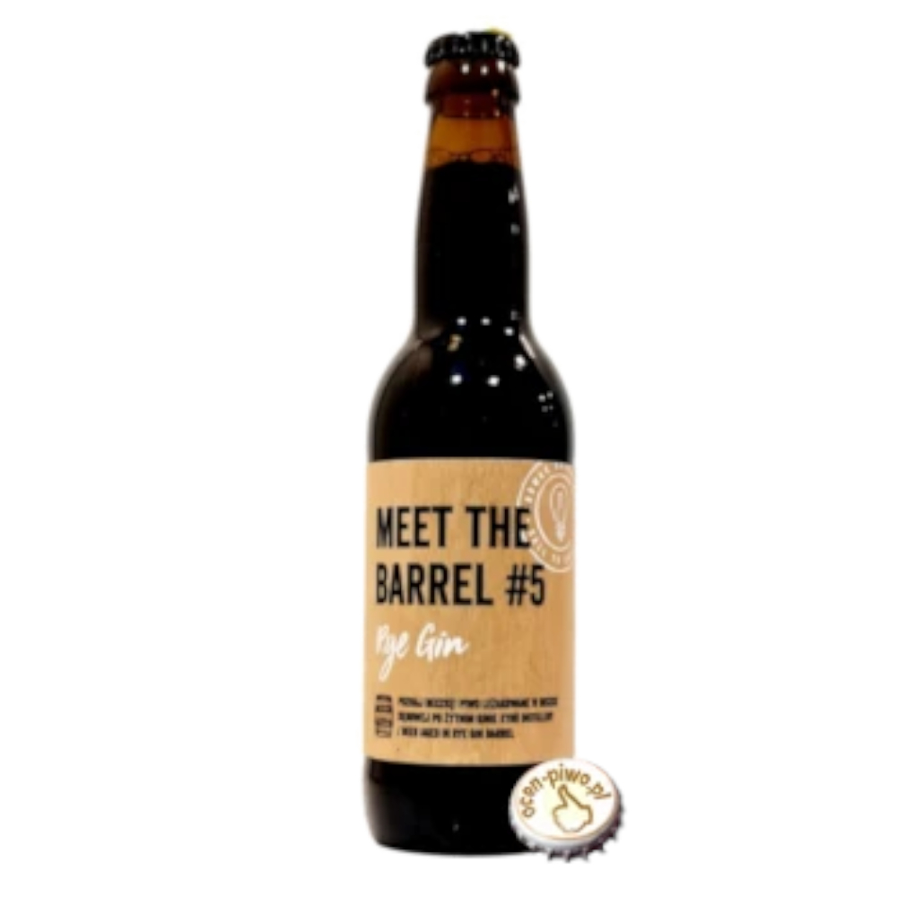 Piwo Brokreacja Meet The Barrel #5 – Rye Gin 11,3% 330 ml