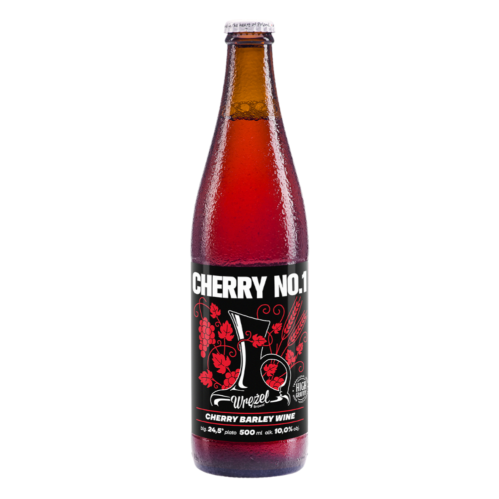 Piwo Wrężel Cherry No.1 10% 500 ml