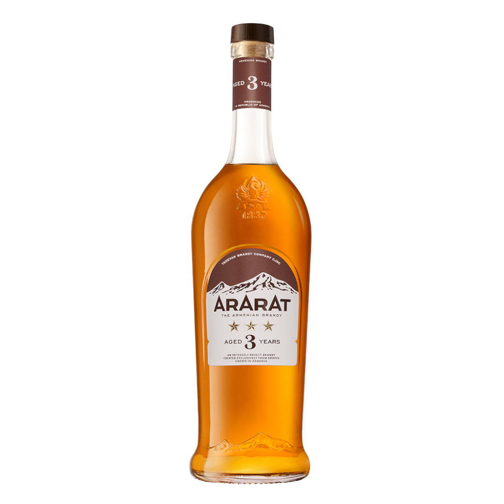 Brandy Ararat 3 YO 40% 700 ml