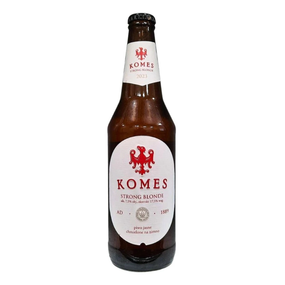 Piwo Komes Strong Blonde 7,5% 500 ml