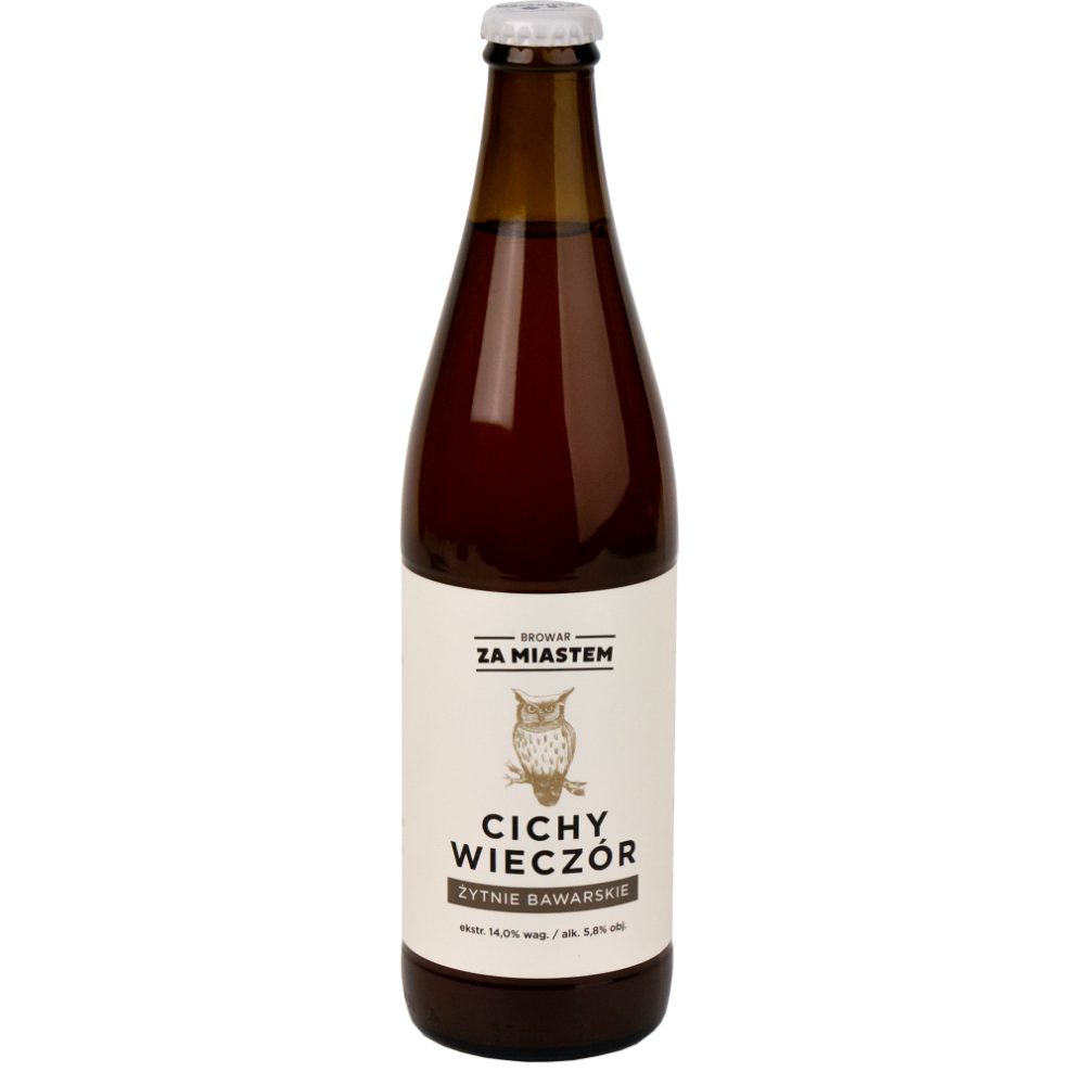 Piwo Za Miastem Cichy Wieczór 5,8% 500 ml