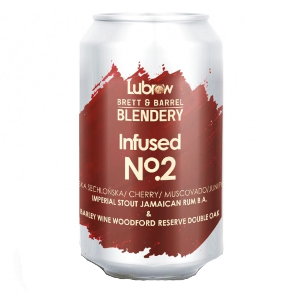 Piwo Lubrow Brett & Barrel Blendery Blend No.2 10,4% 330 ml Puszka