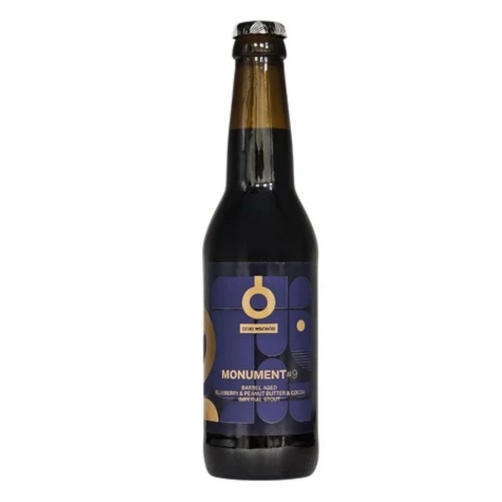 Piwo Dziki Wschód Monument #9: Blueberry & Peanut Butter & Cocoa 13% 330 ml butelka