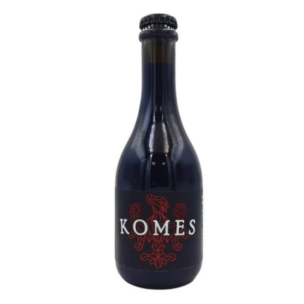 Piwo Komes Wymrażany Porter Malinowy Whiskey Ba 17% 330 ml butelka