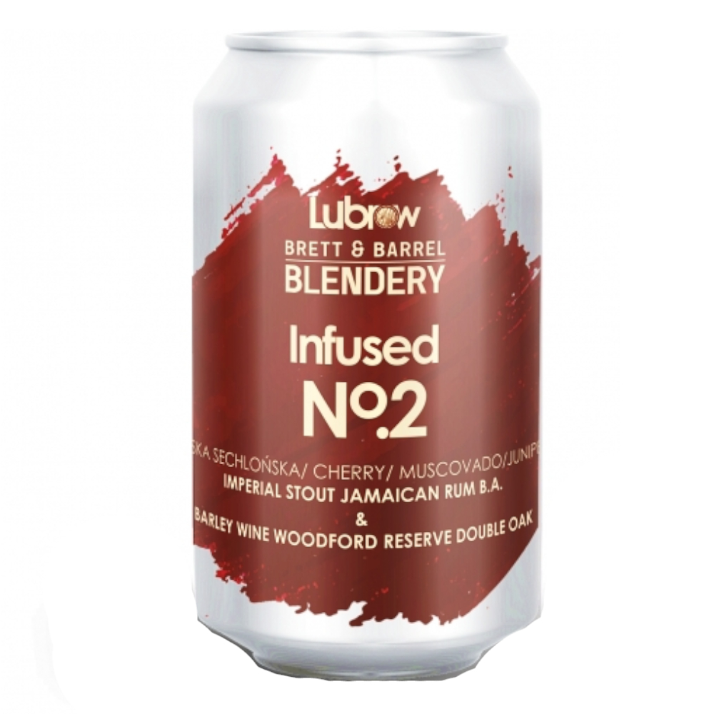 Piwo Lubrow Brett & Barrel Blendery Blend No.2 10,4% 330 ml Puszka