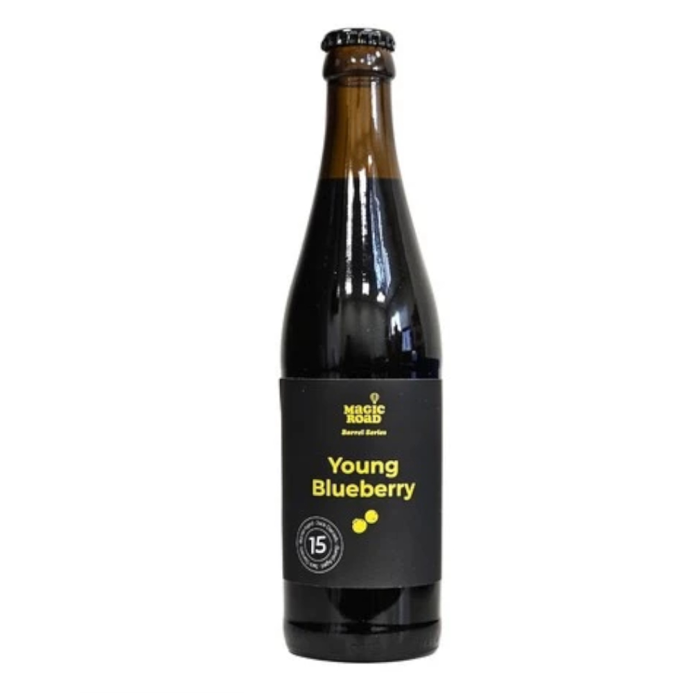 Piwo Magic Road Young Blueberry Imperial Baltic Porter With Berries Jack Daniel’S Ba 11% 330 ml