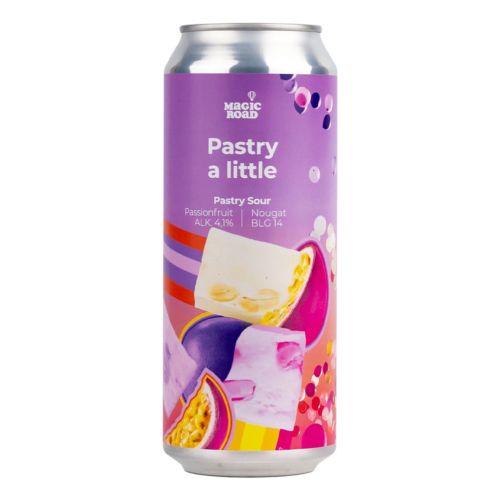 Piwo Magic Road Pastry a Little 4,1% 500 ml puszka