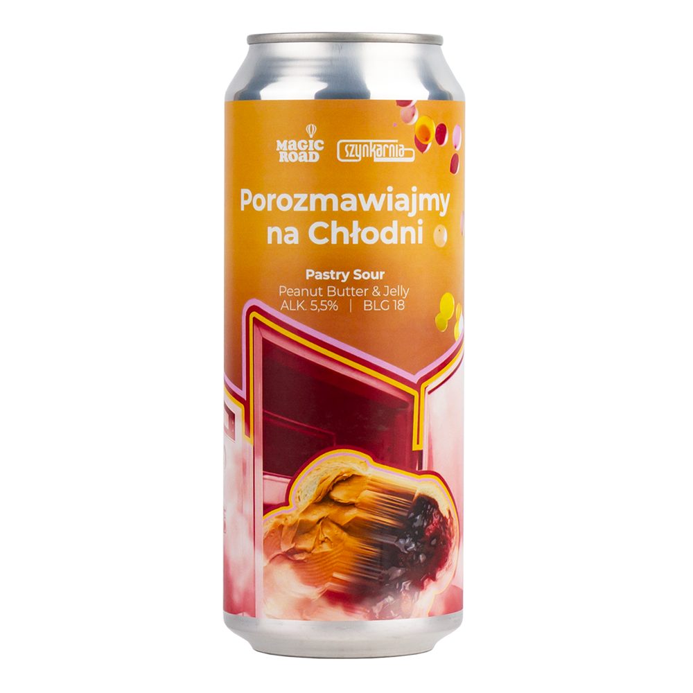 Piwo Magic Road Porozmawiajmy na Chłodni 5,5% 500 ml puszka