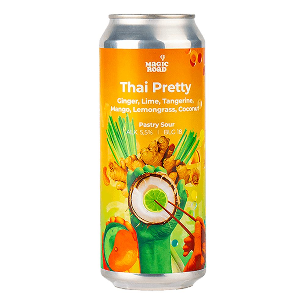 Piwo Magic Road Thai Pretty 5,5% 500 ml puszka