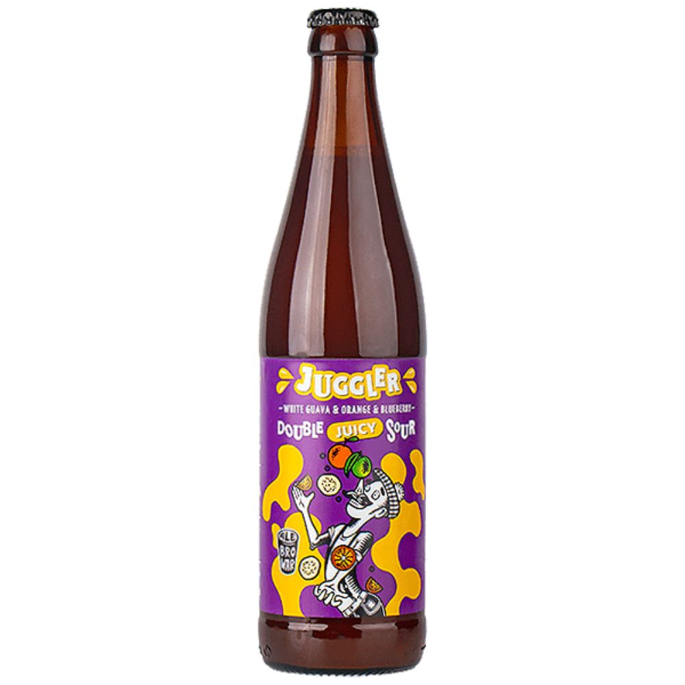 Piwo AleBrowar Juggler White Guava, Orange, Blueberry 7,5% 500 ml