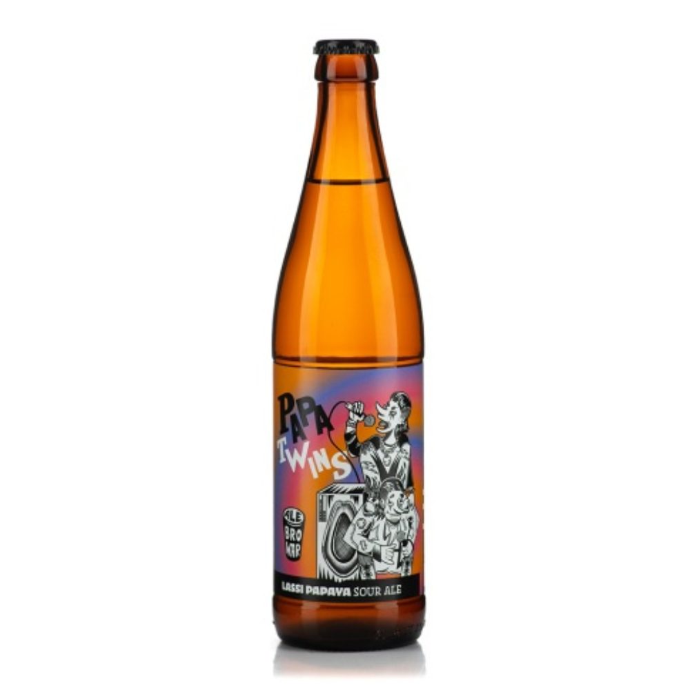 Piwo AleBrowar Papa Twins 4,8% 500 ml