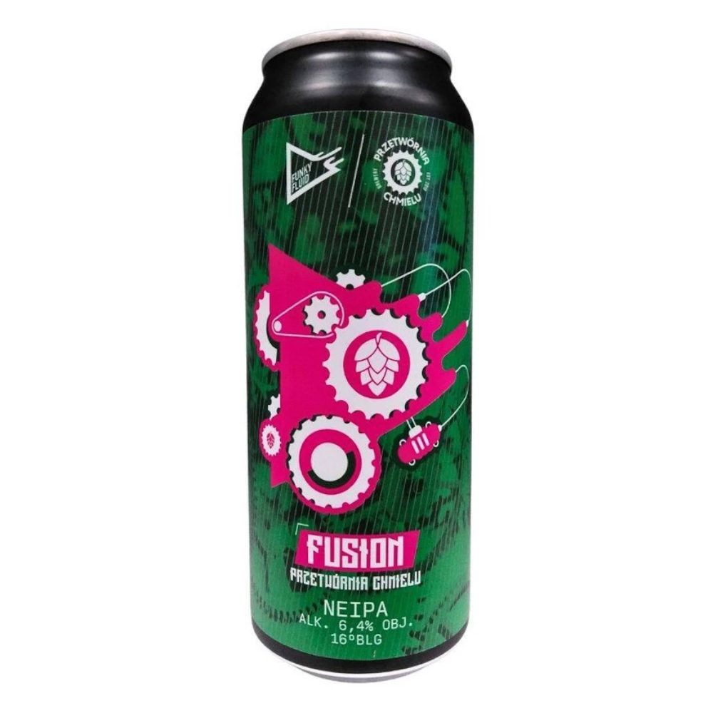 Piwo Funky Fluid Fusion Przetwórnia Chmielu 6,4% 500 ml puszka