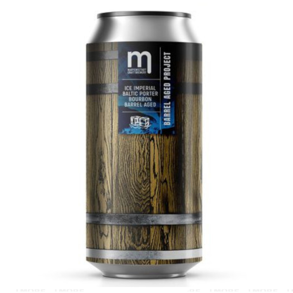 Piwo Maryensztadt Barrel Aged Ice Brett Porter Double Ba - Biała Czekolada I Prażony Orzech 15% 440 ml puszka