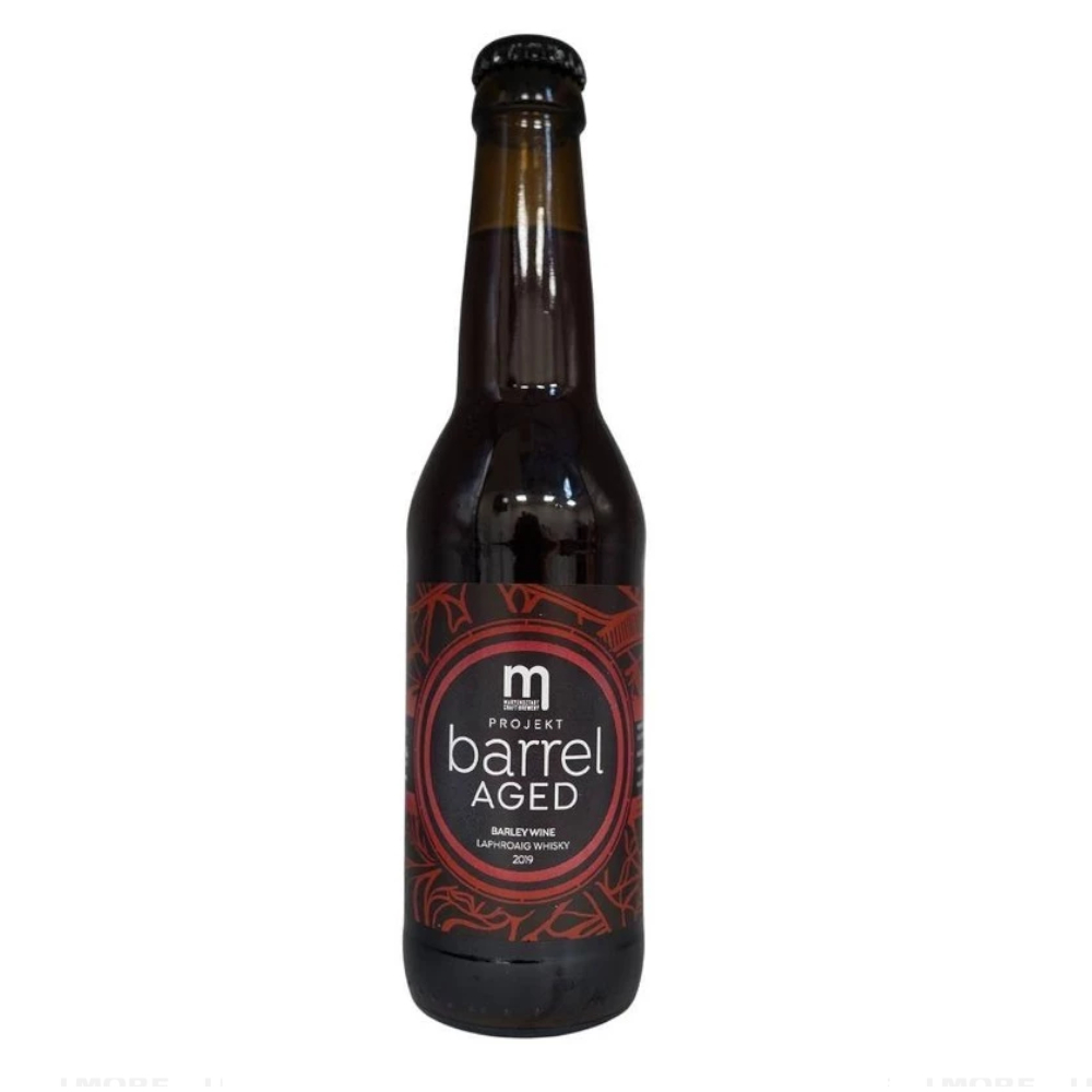 Piwo Maryensztadt Barley Wine Laphroig B.A. 9,5% 330 ml butelka