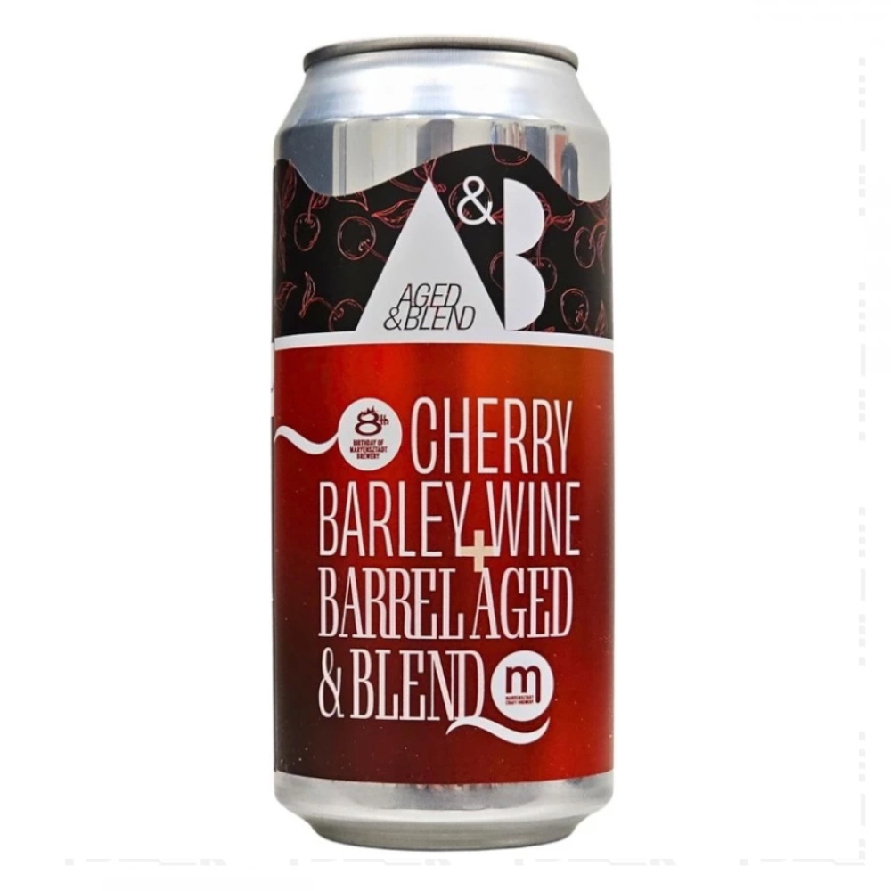 Piwo Maryensztadt Aged & Blend – Cherry Barley Wine Ba & Blend 13,1% 440 ml puszka