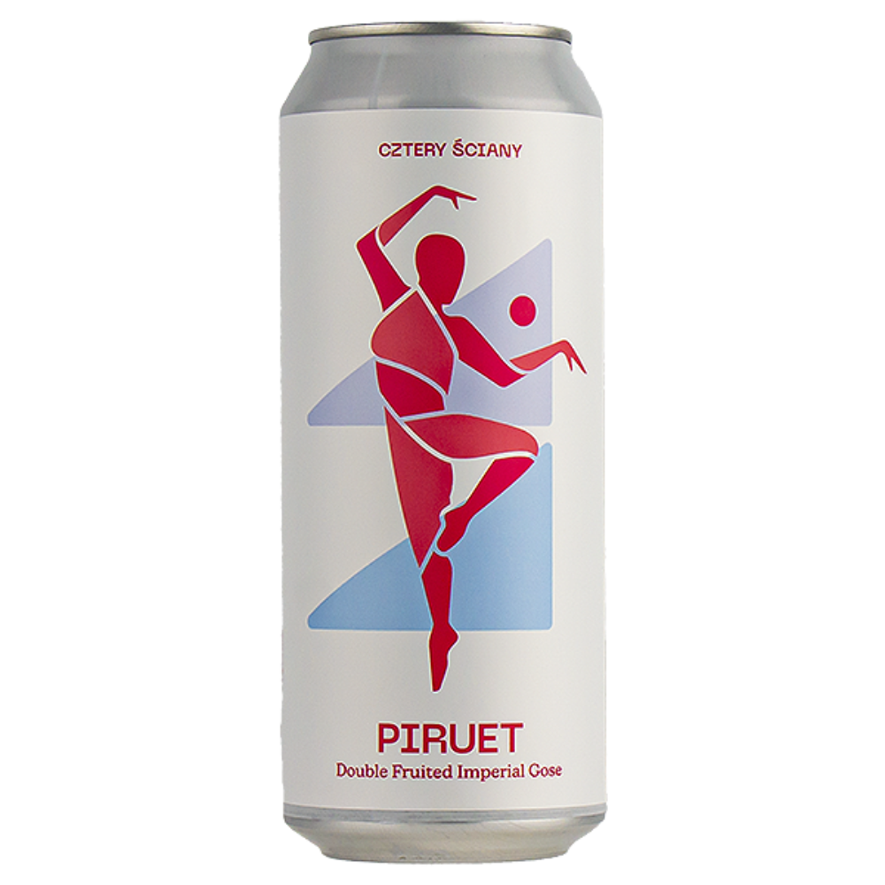 Piwo Cztery Ściany Piruet 6% 500 ml Puszka