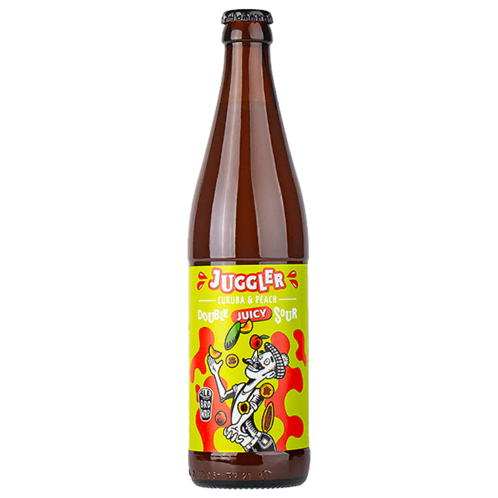 Piwo AleBrowar Juggler Curuba, Peach 7,5% 500 ml