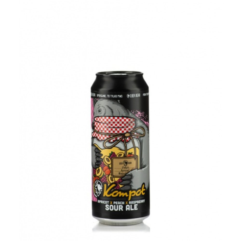 Piwo Deer Bear Kompot #2 6,8% 500 ml Puszka