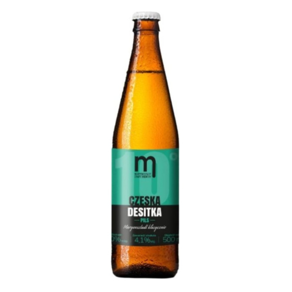 Piwo Maryensztadt Klasycznie Czeska Desitka 4,1% 500 ml