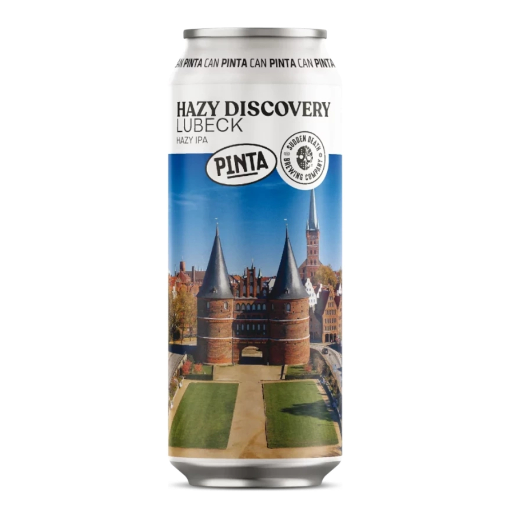 Piwo Pinta Hazy Discovery Lubeck 6,5% 500 ml puszka