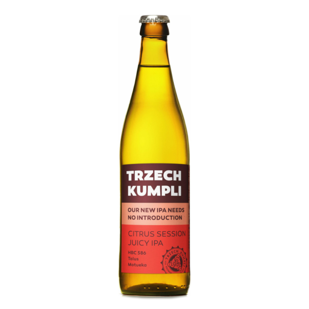 Piwo Trzech Kumpli Citrus Session Juicy Ipa - Our New IPA 4,4% 500 ml