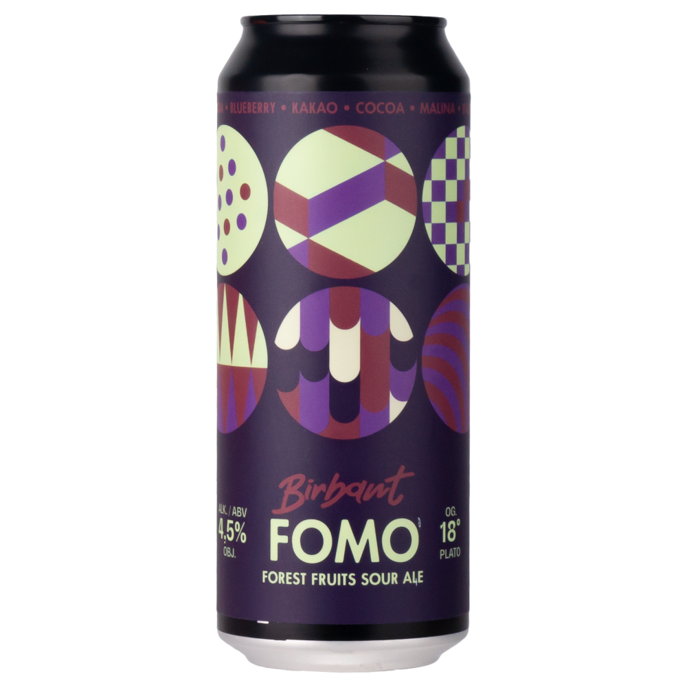 Piwo Birbant FOMO 4,5% 500 ml Puszka